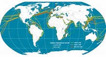 Global Submarine Cable Network | The Geography of Transport Systems