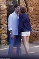 Formula One star Lance Stroll kisses girlfriend Sara Pagliaroli on date ...