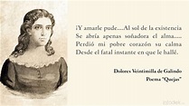 Dolores Veintimilla de Galindo. La poeta ecuatoriana - INFODEK