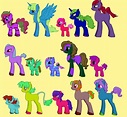 Pony creator randomizer results (16-30) by MKBrony on DeviantArt