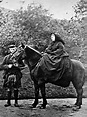 Queen Victoria and John Brown at Balmoral, 1863. Photograph by G. W ...
