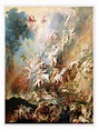 Wandbild „Der Höllensturz der Verdammten“ von Peter Paul Rubens ...