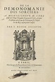 BODIN, Jean (1530-1596). La Demonomanie des Sorciers. Paris: Jacques du ...