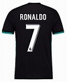 ADIDAS REAL MADRID 2018 AWAY RONALDO BLACK JERSEY - Soccer Plus