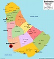 Barbados Maps | Detailed Maps of Barbados Island