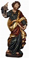 Heiliger Petrus Heiligenfigur Apostel Holz geschnitzt Südtirol ...