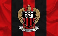 Download wallpapers Football club, Nice, emblem, logo, France, Ligue 1 ...
