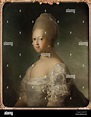 Porträt von Caroline Mathilde von Großbritannien (1751-1775), Königin ...