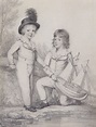 A double portrait of Sir Horace Seymour (1791-1851) and his younger ...