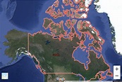 Google Map Canada - Geographic Media