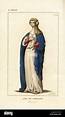 Adele of Vermandois, Countess of Flanders, died 978 Stock Photo - Alamy
