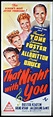 THAT NIGHT WITH YOU Original Daybill Movie Poster Franchot Tone ...