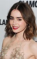 Lily Collins: Flawless lipstick look at 'Glamour' Awards in NYC | Lily ...