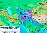 Kushan Empire - World History Maps
