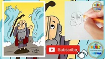 Como dibujar a Moisés - YouTube
