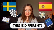 5 interesting DIFFERENCES between SPAIN and SWEDEN - YouTube