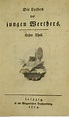 J. W. Goethe: Die Leiden des jungen Werther – Literaturgeschichte ...