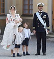 Il battesimo del principino Julian di Svezia con tutta la famiglia ...