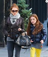 Julianne Moore et sa fille Liv Helen Freundlich se baladent dans les ...