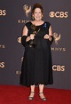 Ann Dowd with her Emmy 2017 for best supporting actress in a drama ...
