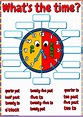 Telling the time interactive and downloadable worksheet. You can do the ...