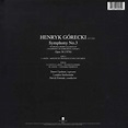 Henryk Górecki Symphony No. 3 LP Vinil 180g Dawn Upshaw London Sinfonietta David Zinman Nonesuch ...