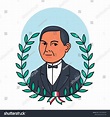 vector del presidente Benito Juárez: vector de stock (libre de regalías ...