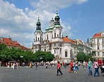 Prague : St. Nicholas Church in the Old Town Square | Flickr