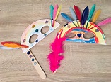 Faschingsmasken aus Pappteller - Basteln mit Kindern | Der Familienblog ...