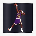 "Karl Malone Pixel Dunk 02 Qiangy" Poster for Sale by qiangdade | Redbubble
