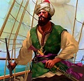 Ottoman pirate admiral Hayreddin Barbarossa | Barbary pirates, Pirate ...