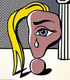 Girl with Tear III - Roy Lichtenstein | Wikioo.org - The Encyclopedia ...