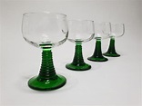 What is Roemer Glass?-Green Stemmed German Wine Glasses | A German Girl ...