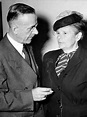 Thomas Mann-With His Wife At Federal Court After Taking The Oath To ...