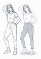 How To Draw A Person Full Body With Clothes / After learning to draw ...