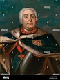 Portrait Friedrich August II von Sachsen Stock Photo - Alamy