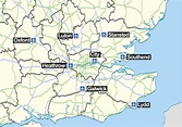 Harta Aeroporturi Londra | Harta