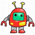Robot Dibujos Animados Linda - Imagen gratis en Pixabay - Pixabay