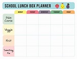 5 School Lunch Box Packing Tips (FREE Printables!) | Lunch planner ...