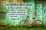 Ruth 1:16 - Time-Warp Wife
