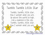 Early Childhood Scribbles: Twinkle Twinkle Little Star Shared Reading