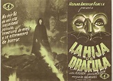 "LA HIJA DE DRACULA" MOVIE POSTER - "DRACULA'S DAUGHTER" MOVIE POSTER