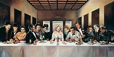 La última cena del rock #MrJam | The last supper painting, Last supper ...