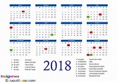 Calendario 2018 (2) - Imagenes Educativas