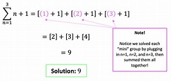 Summation Notation: Algebra 2 - Math Lessons