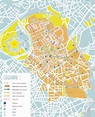 Lille mapa - Mapa de Lille (Hauts-de-France - França)