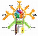 SFO terminal map - San Francisco airport terminal map (California - USA)