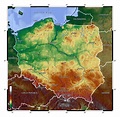 Large physical map of Poland | Poland | Europe | Mapsland | Maps of the ...