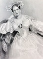ca. 1834 Marguerite, Countess of Blessington print after A. E. Chalon ...