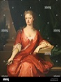Elizabeth Seymour, Duchess of Somerset c.1710- Circle of Dahl Stock Photo - Alamy